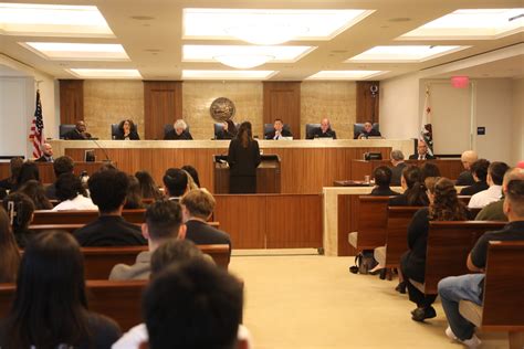 California Supreme Court Welcomes San Diego Students To Oral Argument