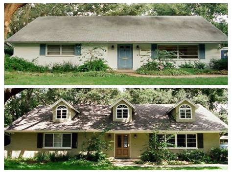 Breathtaking Ranch Style Remodel Before Home Exterior Makeover