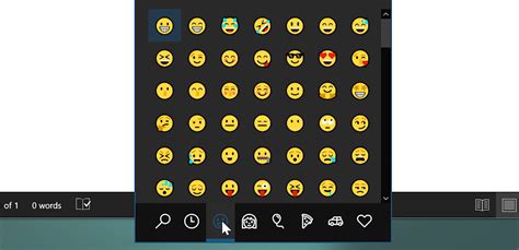 How To Enter Emoji Using Emoji Panel Without Touch Ke