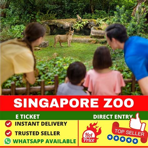 Singapore Zoo Admission E Ticket