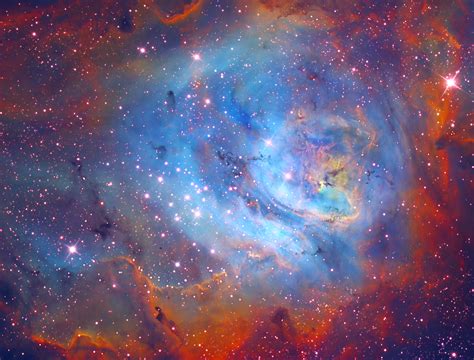 Apod Near The Center Of The Lagoon Nebula 2019 Nov 04 Starship
