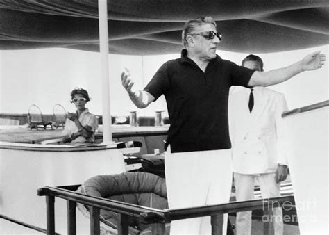 Check spelling or type a new query. Aristotle Onassis On Yacht Photograph by Bettmann
