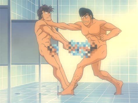 Rule 34 Battle Cap Censored Hajime No Ippo Male Only Muscle Penis Screencap Sendå Takeshi