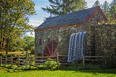 Wayside Inn Grist Mill Photograph By Donna Doherty