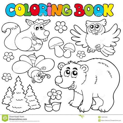 Best Of Forest With Animals Coloring Pages Thousand Of The Best