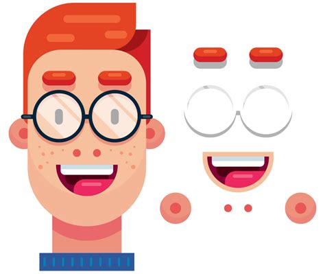 An Image Of A Man With Glasses On His Face And Another Guys Face
