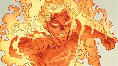 Human Torch Characters Look