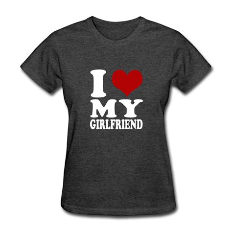 I Love My Girlfriend Womens Classic T Shirt Etsy