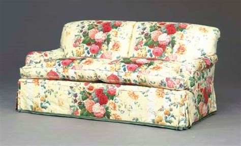 A Contemporary Floral Chintz Covered Sofa Modern Christies