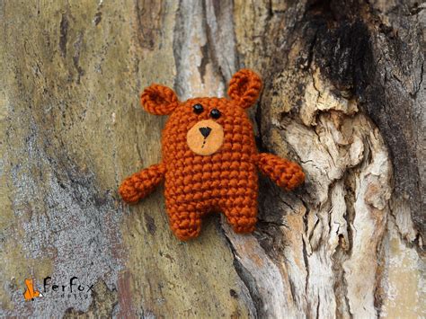 Teddy Bear Brooch Cute Bear Lapel Pin Funny Accessory Kids Etsy Australia