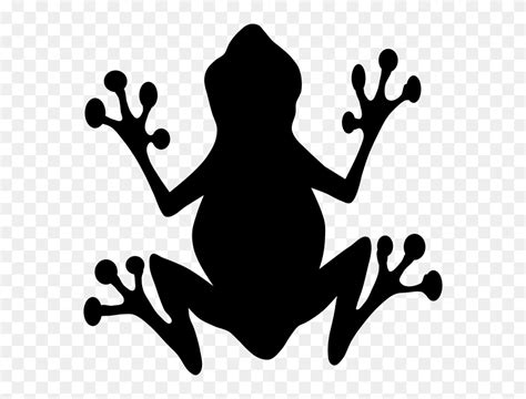 Frog Silhouette Clipart 5545154 Pinclipart