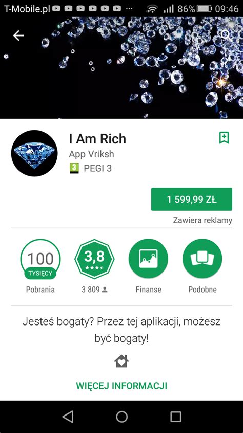 If there are any problems, please let us know. Are you poor? Just download the "I Am Rich" app ...