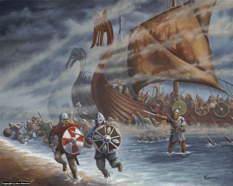 The Vikings In The British Isles Vikingos Personajes Personajes De