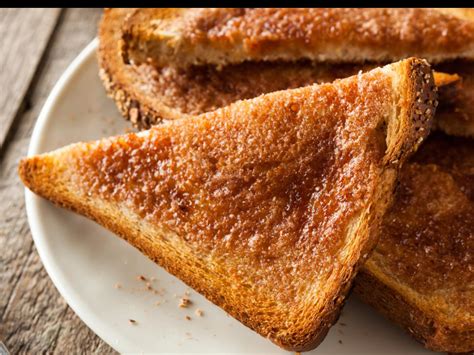 Cinnamon Sugar Toast With Sea Salt Recipe And Nutrition Eat This Much