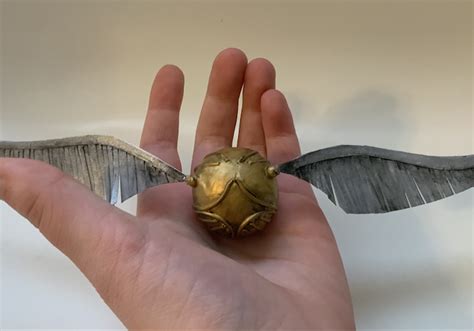 Golden snitch or snitch, a ball in quidditch in the harry potter series. Create A Cosplay Golden Snitch | Emiline F. | Skillshare
