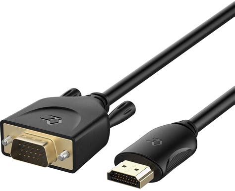 Rankie Hdmi To Vga Male To Male Cable Compatible With Computer