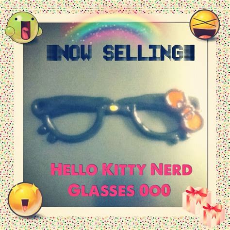 Hello Kitty Nerd Glasses Charm By Zannabanana88 On Deviantart