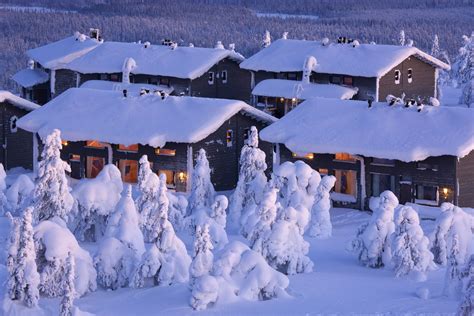 Arctic Hilltop Boutique Hotel Iso Syöte Snowy Wonderland In Lapland