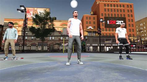 Nba 2k20 Park Gameplay My First Park Game Youtube