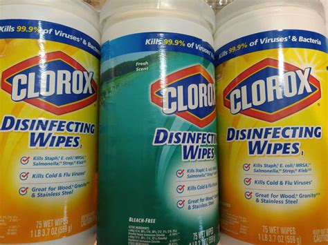 Clean and disinfect with a powerful antibacterial wipe killing 99.9% of bacteria and viruses and remove common allergens around your home. (Ready stock) Clorox Disinfecting Wipes Value Pack, Bleach ...