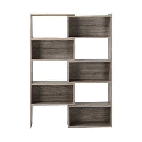 Homestar Zh141581r Expandable Shelving Console Brown Reclaimed Wood