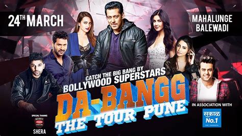 Salman Khans Da Bangg Tour Pune On 24th March 2018 Katrina Sonakshi Prabhu Deva Youtube