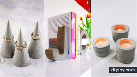 31 Concrete Crafts and DIY Projects