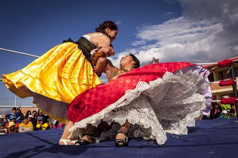 Eduardo Leal Photography Wrestling Cholitas Bolivia Coloured Girls