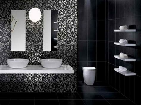 35 Admirable Black Bathroom Ideas Simple Bathroom Renovation Tile