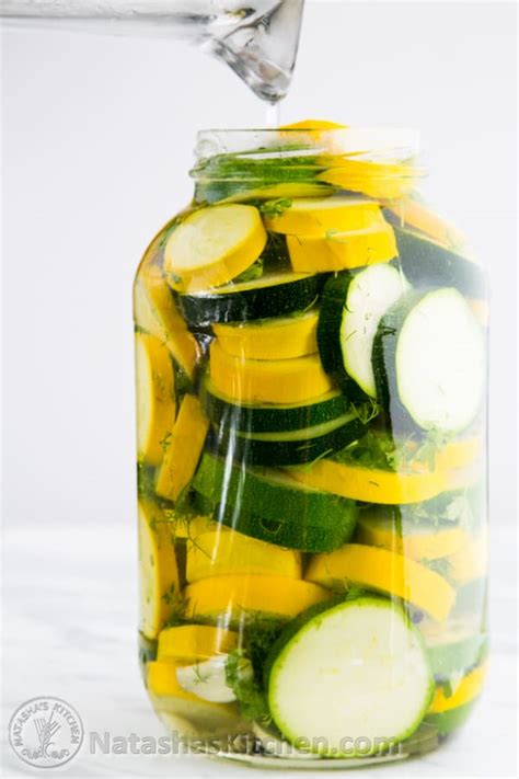The pickles can be used as a garnish at summer barbecues, saved for a crunchy snack or given out as a christmas gift. Quick Pickled Zucchini Recipe, Marinated Zucchini ...