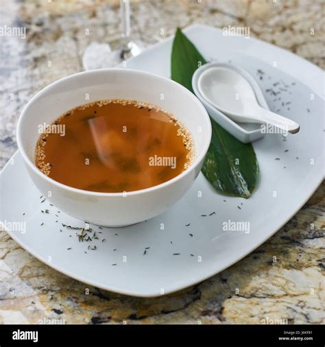 Japanese Cuisine Miso Soup Stock Photo Alamy