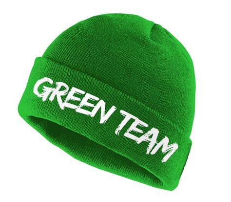 Green Team Beanie Slo Pain