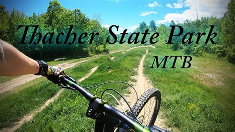 Thatcher Park North Mountain Bike Trail In Altamont New York