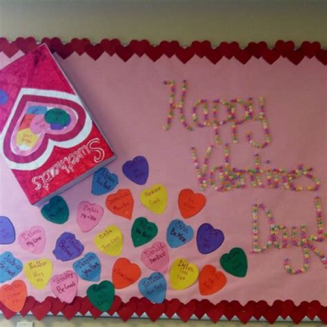 Sweethearts Bulletin Board Idea For Valentines Day February Bulletin