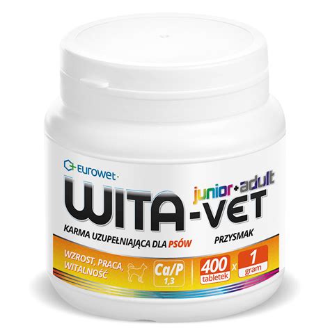 Wita Vet Junioradult Cap 13 1g 400tab Sklep Zoologiczny Zooart