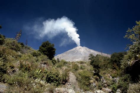 Nuestro Hermoso Volcan De Colima A Pocos Dias De Terminar El Mes De