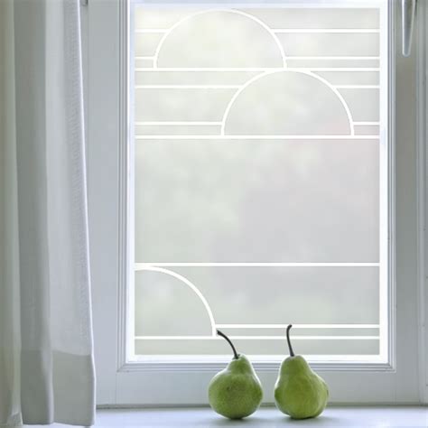 art deco window film for the bathroom internal window. | Window film designs, Decorative window ...