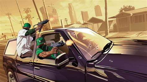 X Grand Theft Auto V Gta Grove Street K Wallpaper Hd Games