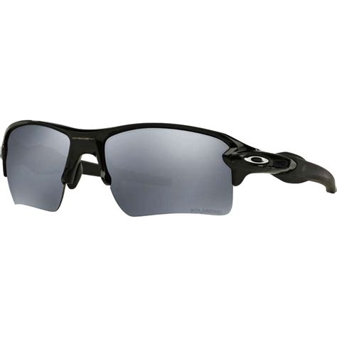 Oakley Flak 2 Xl Polished Black Black Iridium Polarized Fun Sport Vision