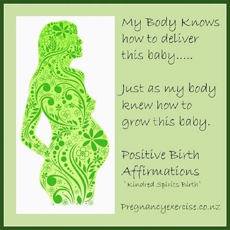 Pin On Birth Affirmations