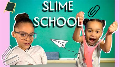Slime School How To Make Slime Tutorial Youtube