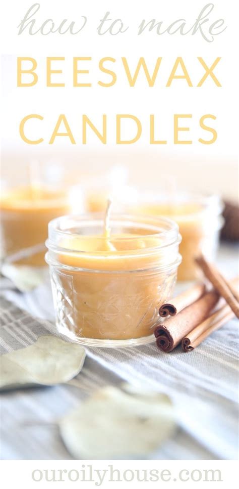 The Easiest Beeswax Candle Recipe Homemade Gift Ideas Recipe Food