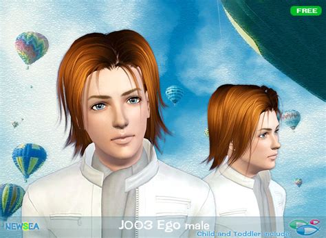 J 003 Ego Layered Haircut By Juice Sims 3 Hairs