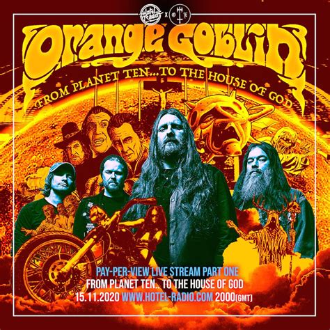 orange goblin announce 25th anniversary global live streaming shows for november 15 and 16 metal