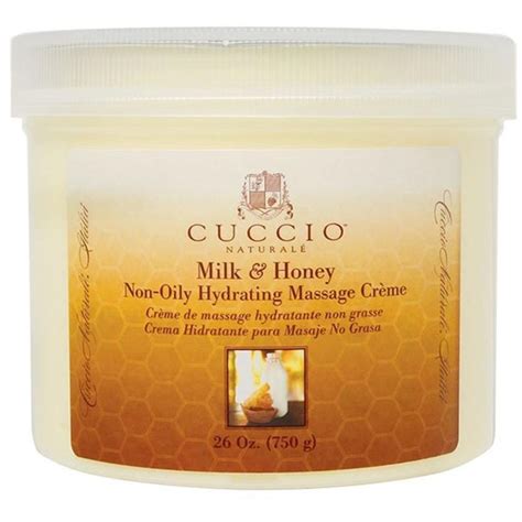 Cuccio Hydrating Massage Creme Milk Honey Oz Massage Creme Oily