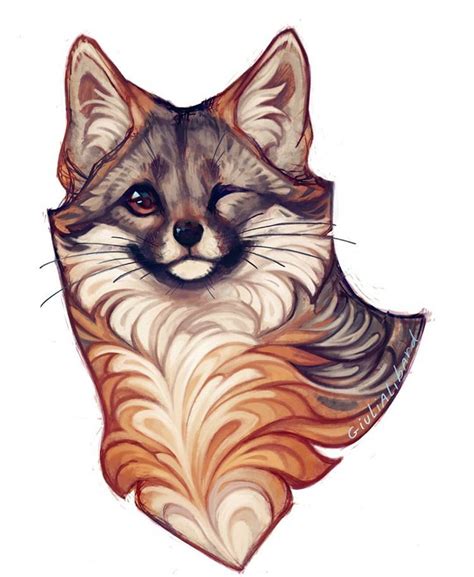 Pin By Daya On Jaskier Tha Fox In 2020 Fox Art Animal Drawings Cute