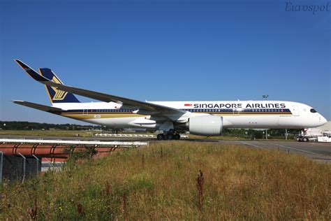 First Airbus A350 900ulr For Singapore Airlines Rolls Out Of The Paint