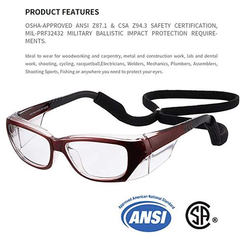 ce en166 ansi z87 1 csa z94 3 as nzs1337 1 uv400 protection safety glasses goggles china