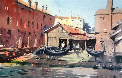Venice By Tim Wilmot In 2023 Wilmot Watercolor Artist Painting