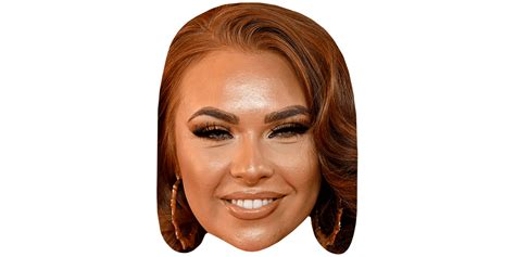 Demi Jones Make Up Big Head Celebrity Cutouts